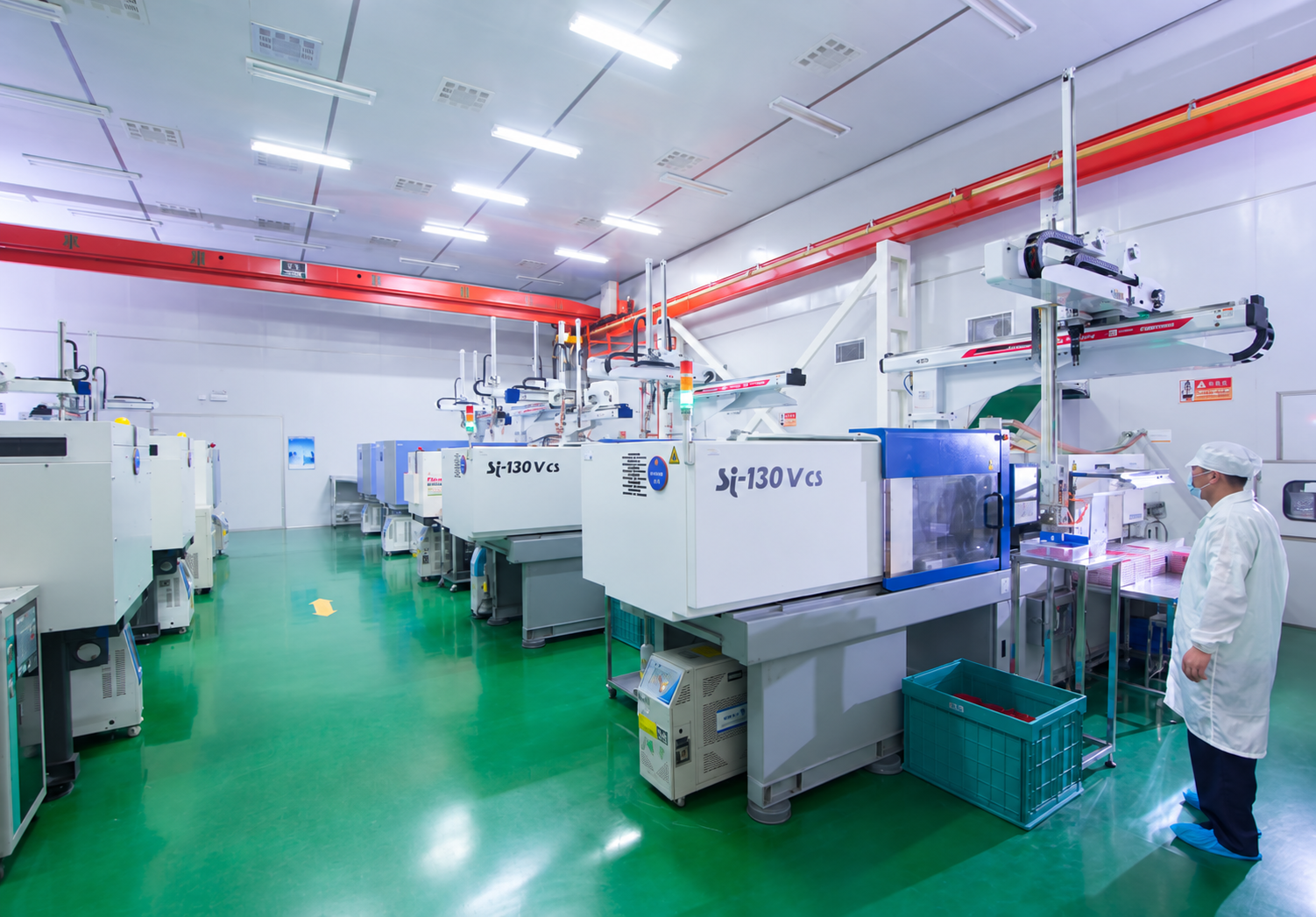 Golden Sleeve production floor