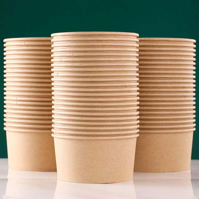 Round Paper Food Bowls