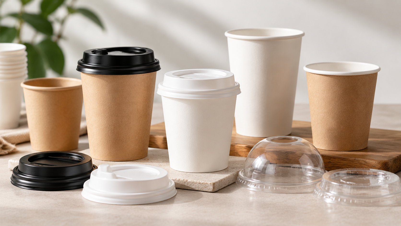 How to Choose Paper Cups with Lids for Takeaway Drinks