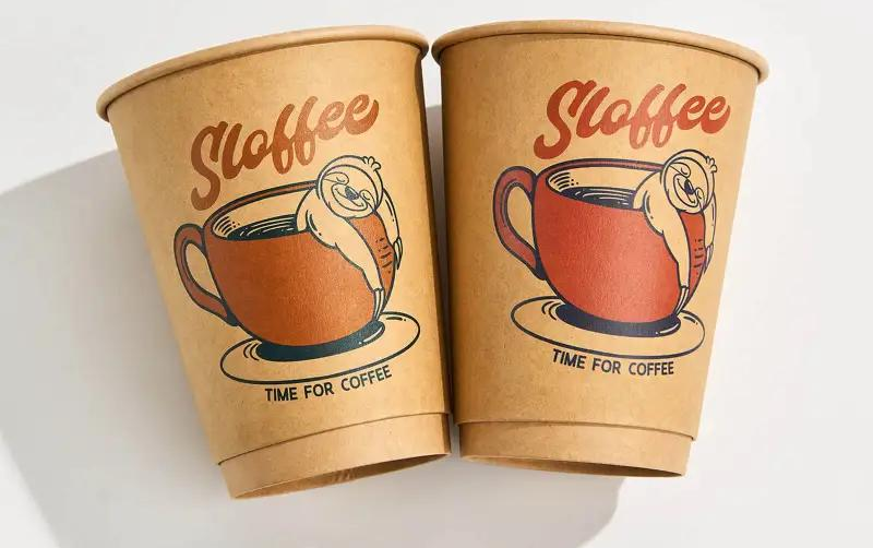 Printing color differences between custom paper cups